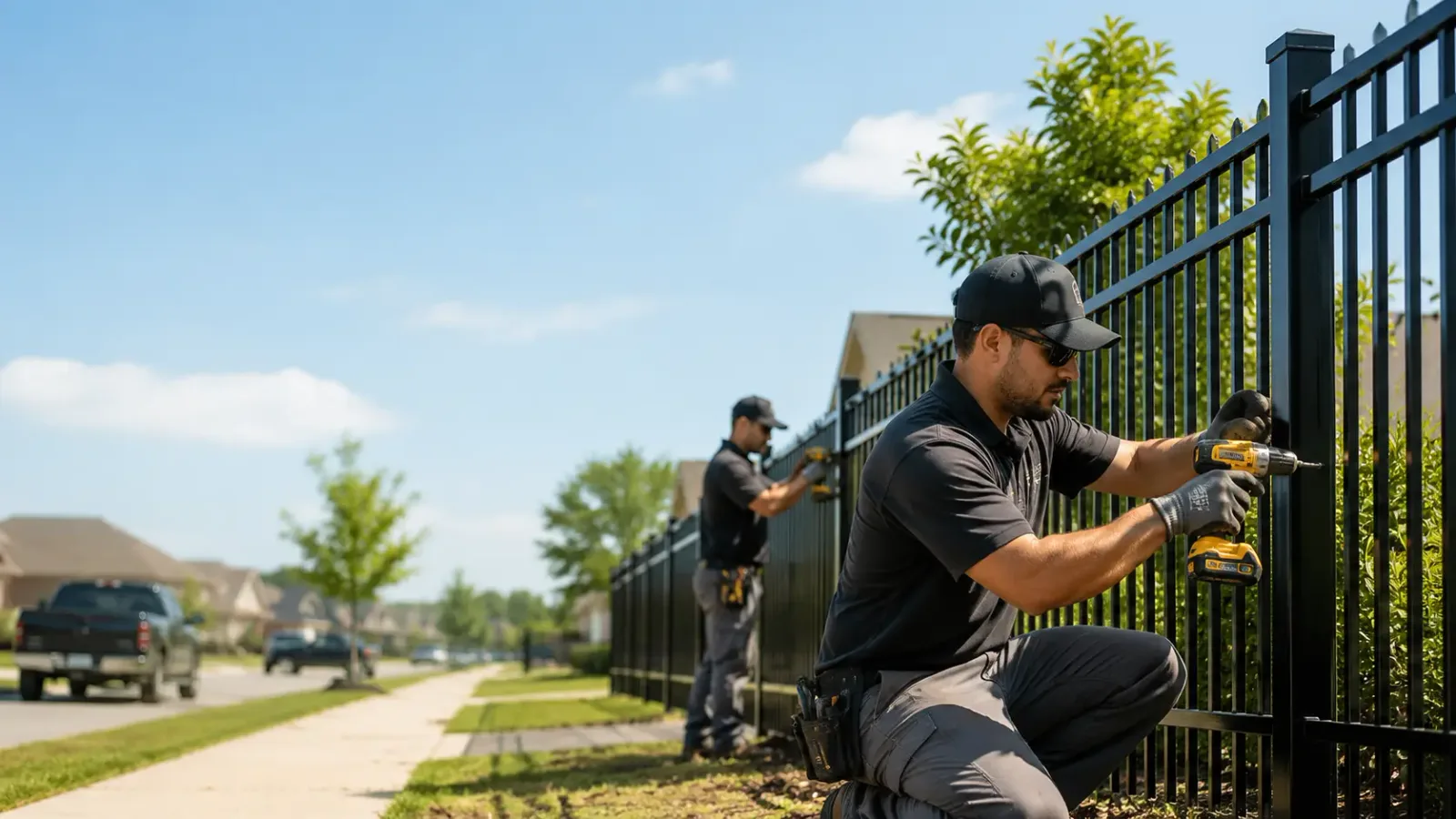 Metal Fence Installation in Bernard, IA